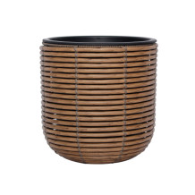 Puķu pods WICKER D27xH28cm, brūns 38089 Allit