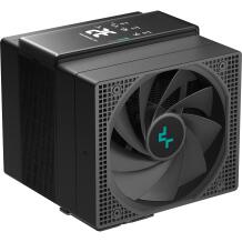 Deepcool ASSASSIN IV VC VISION CPU охладитель R-ASN4-BKNVMD-G, 300W, 61.25/58.06 cfm, 500-1800 об/мин, FDB, два вентилятора