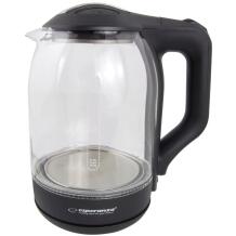 Esperanza EKK025K elektriskā tējkanna, 1.7 L, melna, daudzkrāsaina, 1500 W, bezvadu, 0.75 m, automātiskā izslēgšanās