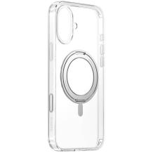 Baseus SkyRing 360° iP16 magnetinė dėžutė su stovu, P6016100A201-04, MagSafe, skaidri