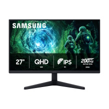 Gaming monitor 27″ QHD 2560×1440 200 Hz 1 ms IPS FreeSync Premium HDR10 LS27FG530EUXEN Black Samsung