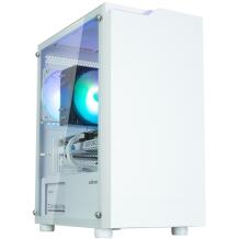 Zalman T4 Plus White  Mini Tower Case, 120mm ARGB Fan x1