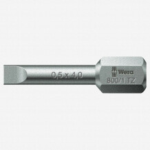 Plakanais Torsion uzgalis 0.5mm, WERA, 056203, 1/4" piedziņa, izturīgs un elastīgs