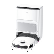 Putekļu sūcējs sausai un mitrai tīrīšanai Li-jon 5200 mAh ar 5000 Pa un 3 L putekļu tvertni balts V12 Midea