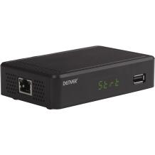 Denver teleresiver DTB-148 110131120120, DVB-T2 H.265, HDMI, Scart, koaksiaal, RF, LAN, USB, EPG, Dolby Digital, HE-AAC