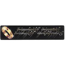 Subsonic Hiire matt SA5687-LR1, must, kollane, randme tugi klaviatuurile, libisemisvastane pind