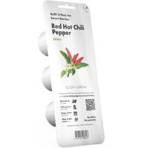 Click & Grow Nutikas aia seemned SGR52X3, 40 g, 3 tk, Tšilli pipar, Maitsetaimed