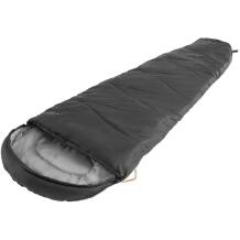 Easy Camp Спальный мешок Starling Mummy Black 8°C 240201, 210 x 75 x 50 см, -5 до 12 °C, двухсторонняя автоматическая застежка