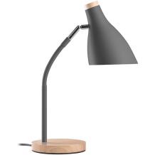 Tracer Stalo lempa TRAOSW47236, 40cm, 15cm, 40cm, 230V, 40W, E27, 1 lemputė, ruda ir pilka spalva, reguliuojamas šviesos kampas