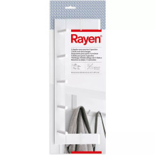Крючок для подвешивания на дверь / 5 крючков / белый 01618401 RAYEN