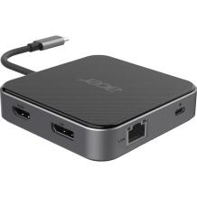 Acer 7-in-1 USB Type-C dokk HP.DSCAB.013, 1xRJ-45, 1xDisplayPort, 1xHDMI