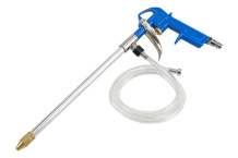 Pneimatiskā pistole detaļu mazgāšanai, FORSAGE, F-DG-10-EK, 230 mm uzgalis, 5 bar darba spiediens, 130 l/min gaisa patēriņš