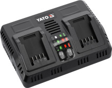 Быстрое двойное зарядное устройство 18 В YT-828501 YATO