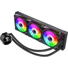 Gamemax protsessori vedelikjahutus ICEBURG 360 DIGITAL BK, 58.8 cfm, 800-1800 rpm, ARGB LED valgustus, TDP kuni 290W