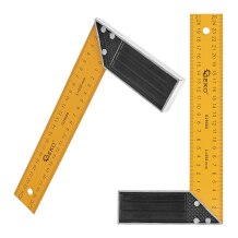 Leņķis 250mm GEKO G29080 Tērauds + alumīnijs, Dzeltena/melna