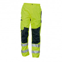 Hi-VIS dzeltenas/melnas bikses TICINO, XL izm ČERVA