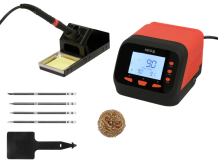 Jootmisjaam T12 75 W 24 V 90–480 °C ±2 °C T12-ILS otsikud automaatne uinaku funktsioon LCD ekraan YT-82461 YATO