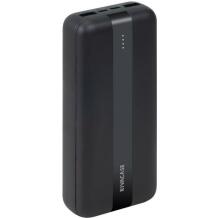 Rivacase Power Bank VA2081 BLACK, 20000 мАч, 3.7 В, 10 Вт, 2xUSB Type-A, 1xUSB Type-C, 3 устройства