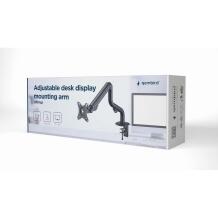 Gembird LCD monitori kinnituskäsi MA-DA1-02, 1 käsi, 8 kg, 17-32'', VESA 75x75/100x100, must, gaasivedru