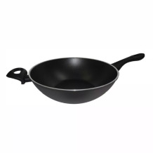 Wok panna ar 2 rokturiem 130 Ø32cm/4,5mm 31006538 BALLARINI