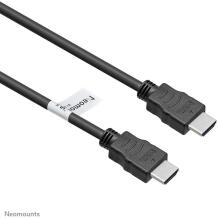 Neomounts HDMI кабель HDMI15MM, 5 м, 10.2 Гбит/с, 340 МГц, 2 x HDMI A мужские разъемы, черный