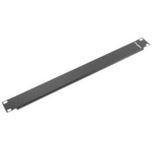 Lanberg Tukša panelis 1U AK-1401-B, 19", Melna, 1 gab.
