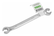 Uzgriežņu atslēga ar šķeltu galu 10x12mm, ROCKFORCE, RF-7511012, 152mm, CrV tērauds