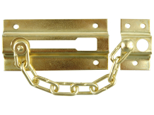 Durvju ķēde 77900, TOYA, misiņa, 85x41 mm, 3 mm biezums