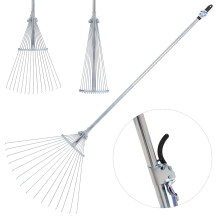 Regulējamas lapu grābeklis, oglekļa tērauds, 19-66 cm, G66535, GEKO