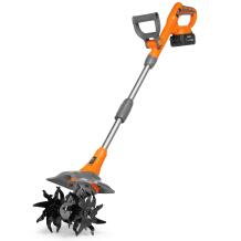 Akumuliatorinis kultivatorius DAEWOO DAT 2521Li SET, DAEWOO, DAT 2521Li SET, 21V, 4.0 A/h, 220 mm, 180 mm, 32 peiliai, 5,2 kg