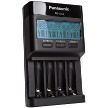 Panasonic Bateriju lādētājs BQ-CC65E, 100-240V, 1-4 AA/AAA, LCD, USB, ātrā uzlāde, viedā uzlāde