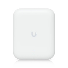 Wi Fi 7 lauko prieigos taškas su IP67 atspariu korpusu 6 erdviniai srautai 465 m² aprėptis integruota kryptinė super antena PoE+ 2.5 GbE U7 Pro Outdoor Baltas Ubiquiti