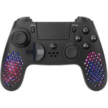 Subsonic Kontrolleris SA5654, melna, Bluetooth: Jā, programmējamas RGB LED gaismas, 2 virzienu krustojums, uzlādējams akumulators
