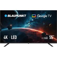 Blaupunkt 4K televizorius 55UGC5500S, 55", UHD, 3840 x 2160, Wi-Fi, Smart TV, Google TV, 3xHDMI, DVB-T2