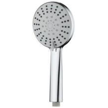 Ab Dušas klausule 9145357, 11.5cm, 26cm, hroms, 5 režīmi, kompakta rokas forma, manuāla režīmu izvēle