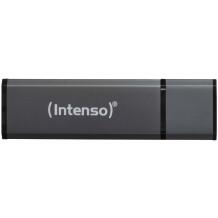 Intenso USB mälupulk 3521481 32 GB, USB 2.0, Lugemise kiirus 28 MB/s, Kirjutamise kiirus 6.5 MB/s, Alumiinium
