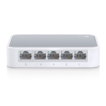 TP-Link TL-SF1005D tīkla komutators nepārvaldāms 5× 10/100 Mbps bez ventilatora kompakts balts