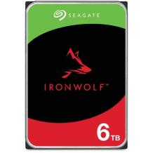 Seagate HDD ST6000VN006 6TB, 5400RPM, 256MB, SATA III, 24/7 veikimas, IronWolf, RV jutikliai, IHM