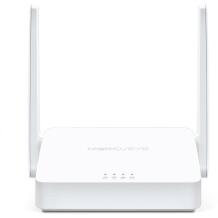 Mercusys traadita ruuter MW302R, 300 Mbit/s, 10/100 Mbit/s, 3 RJ-45 porti, 2.4 GHz, WPA2-PSK, valge