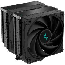 Deepcool AK620 ZERO DARK R-AK620-BKNNMT-G-1, 68.99 cfm, 260 W, 6 медных тепловых трубок, поддержка PWM