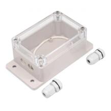 Sonoff Atsparus Vandeniui Korpusas IM171017001, IP66, 145g, Ugniai atsparus ABS V0, 132,2x68,7x50,1mm, laidas 3-6,5mm