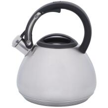 Resto Veekeetja 90603, 2.7 L, Hall korpus, Must käepide, Roostevaba teras, Mitmekihiline kapsel, Ergonomiline käepide