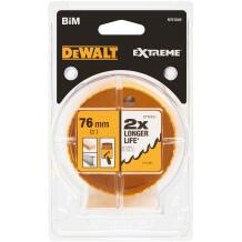 Dewalt Zāģis 76mm DT90330-QZ, 76 mm, 47 mm, 1, Bi-Metal, koks un metāls, ātra spraudņa izsistšana, dziļš zāģa dizains