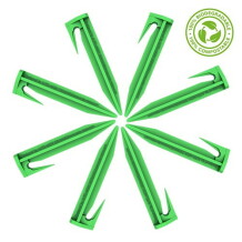 Bio plastiko perimetro vielos tvirtinimai 8,5cm, Auto-Mow, 40690124, 100 vnt