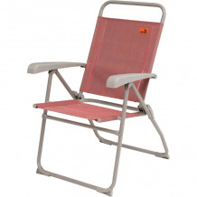 Kempinga krēsls Spica Coral Red 40 cm 100 kg 420056 EASY CAMP