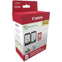 Canon rašalo kasetė 8287B008, 2 vnt., originali, 8 ml, 8 ml, 180 puslapių, 180 puslapių, juoda, mėlyna, raudona, geltona