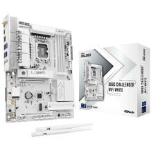 Asrock Emaplaat B860 CHALLENGER WIFI WHITE, LGA 1851, ATX, DDR5-SDRAM, 4xDIMM, Wi-Fi 7, Bluetooth 5.4, 1xM.2, 2.5Gb/s LAN