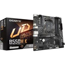 Gigabyte Mātesplate B550MK, AMD Ryzen 5000, līdz 4733MHz DDR4, 1xPCIe 4.0 + 1xPCIe 3.0 M.2, 1GbE LAN, USB 3.2 Gen 1