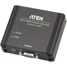 Aten VGA-HDMI konverter VC180-AT-G, 1920x1200, 1xHDMI, 1xVGA, 1x3.5mm audio, 5V, 2.62W