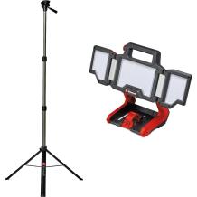 Einhell Akutoitelamp TP-CL 18/3000 Li Set - Solo, 18V, 60 LED, 3000 Lm, 10m, 5700 K, statiiv 85-170 cm